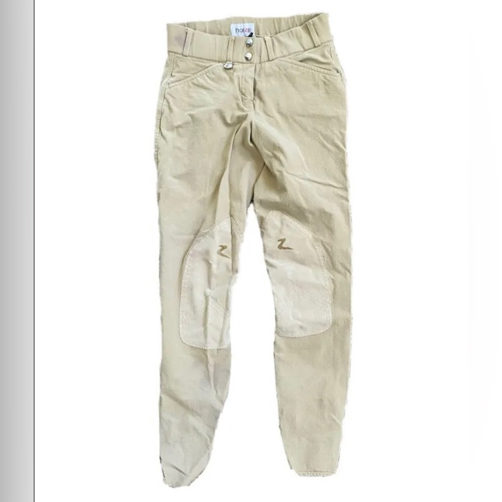 Horze Womens Size XS Riding Horse Sportif Pants In Cream